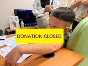 A seven-year-old child with severe hearing loss needs to undergo cochlear implant surgery