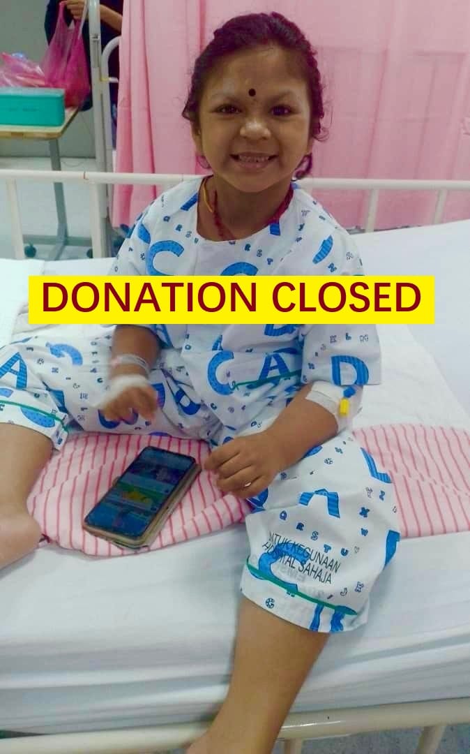 Read more about the article An eight-year-old girl urgently needs RM55K for heart surgery