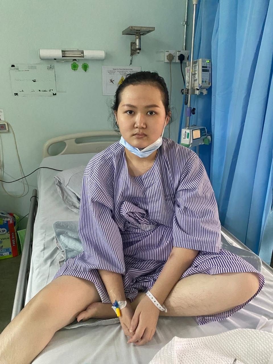 A Young Girl suffer with B-cell lymphoma; condition worsens, urgently needs RM50K for life-saving treatment.